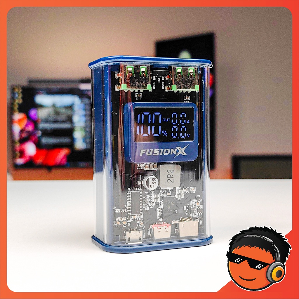 Sạc Dự Phòng FX101 - 10.000mAh Sạc Nhanh22.5W, 2 Pin 21700