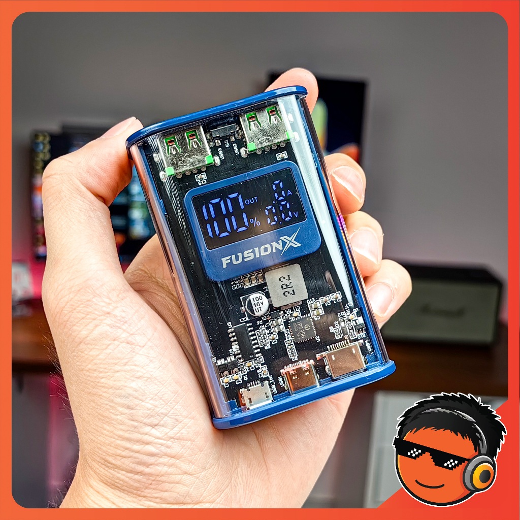 Sạc Dự Phòng FX101 - 10.000mAh Sạc Nhanh22.5W, 2 Pin 21700