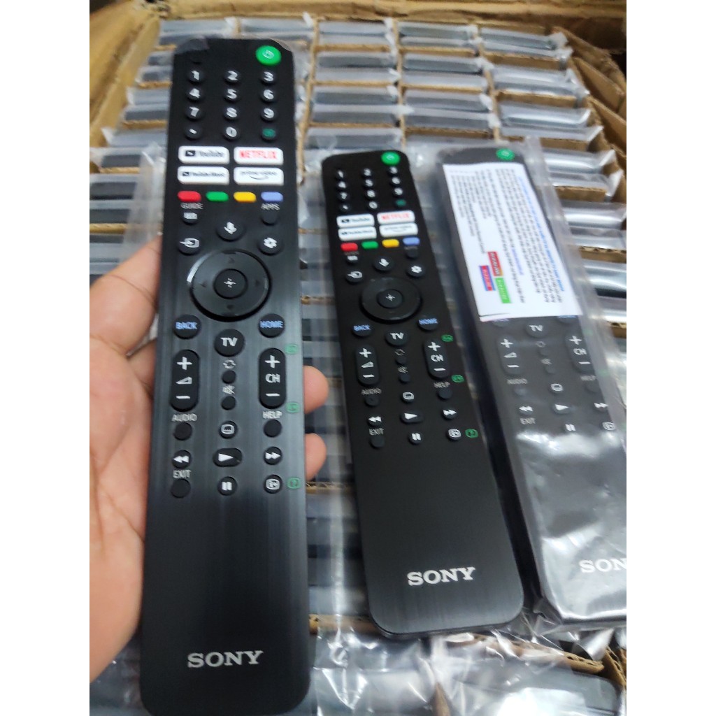 Điều khiển tivi sony giọng nói RMF -TX520P mới chính hãng.