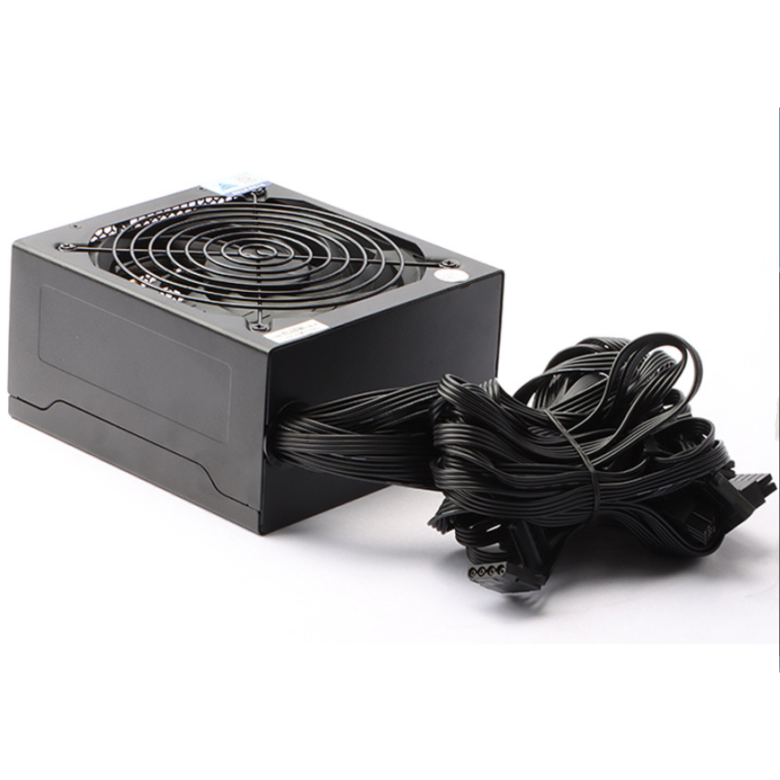 Nguồn máy tính PC Nakplus 550W Công Suất Thực 8Pin VGA Chuyên Chạy VGA Rời RX 570, 1060...