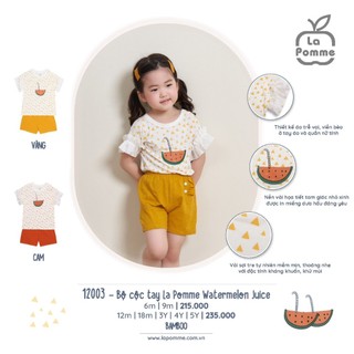 Lapome - bộ cộc tay watermelon juice lp12003