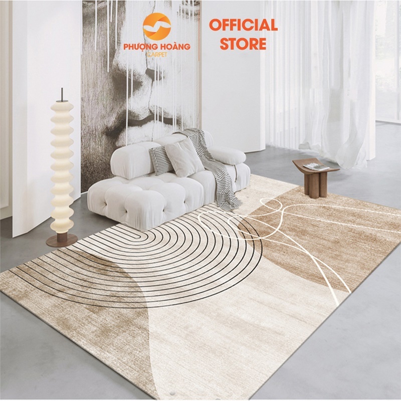 Tặng Thảm Lau Chân - 50 Mẫu Thảm Trải Sàn Bali 1m6 x 2m3 Phong Cách Bắc Âu Trải Phòng Khách, Phòng Ngủ Sang Trọng