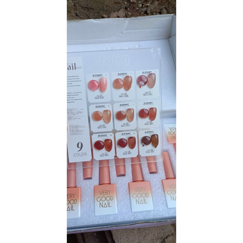Sơn Gel Thạch-Set 9 Màu