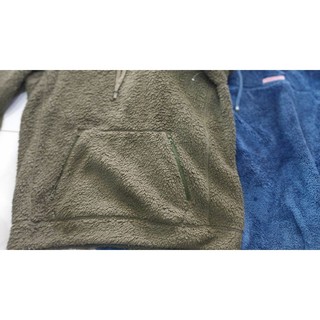 Hoodie lông cừu dư xịn