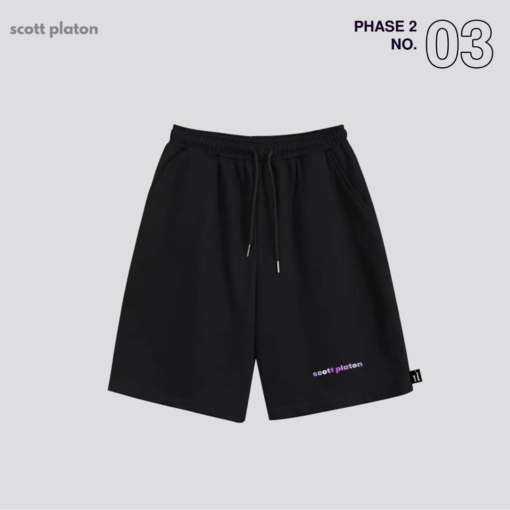 Quần short Mini Gradient Logo Scott Platon