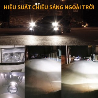 Đèn led bi cầu mini T9 Y6D bản cao cấp 2023 chân Đèn Pha Led H4 Y12 Nâng CẤP 200W 40000LM Chống Chói Gắn Xe Máy