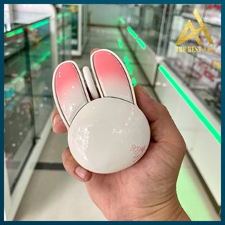 Chuột Không Dây Bluetooth Tai Thỏ M6DM Màu Trắng Hồng Click Silent - Chuột Máy Tính Không Dây Chống Ồn Cute Dễ Thương