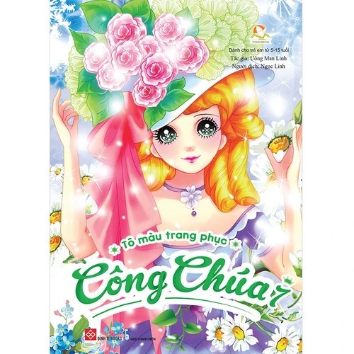 Sách thiếu nhi - Tô màu trang phục công chúa