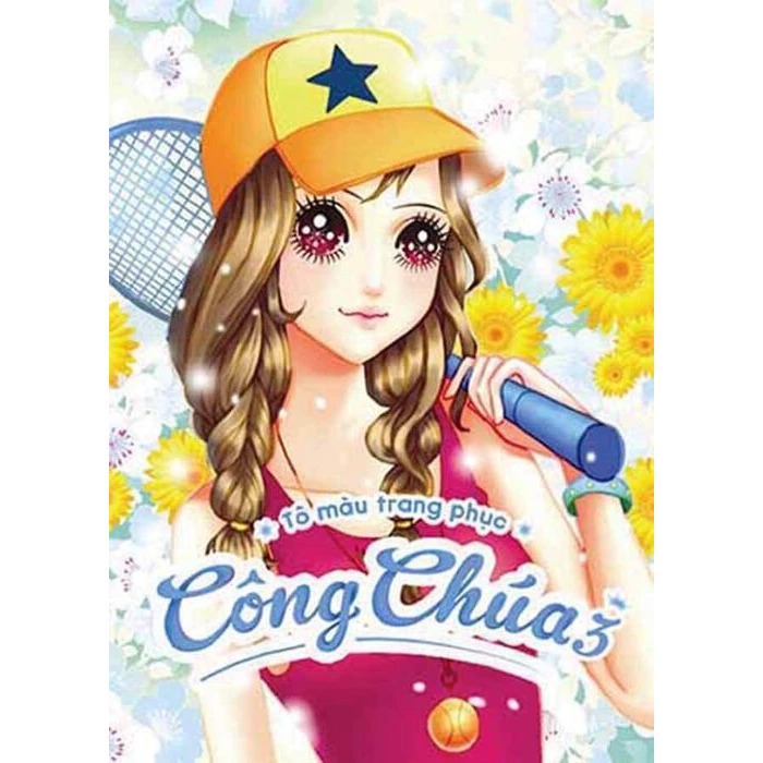 Sách thiếu nhi - Tô màu trang phục công chúa