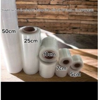 Màng pe trắng khổ 5cm, ghép cây, keo ghép cành