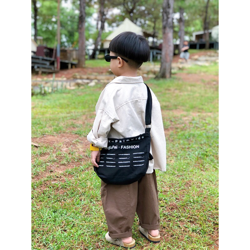 TÚI TOTE MENGKUPAI PHONG CÁCH HÀN QUỐC CHO BÉ GÁI VÀ BÉ TRAI