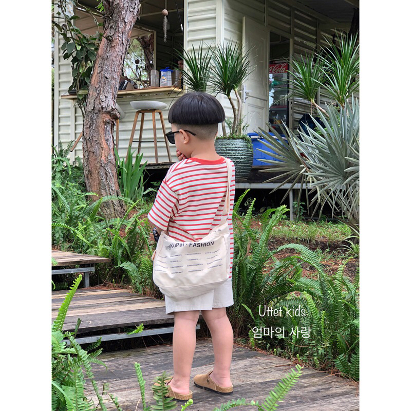 TÚI TOTE MENGKUPAI PHONG CÁCH HÀN QUỐC CHO BÉ GÁI VÀ BÉ TRAI