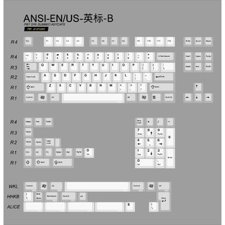 Bộ nút bàn phím cơ | keycap jc ansi pbt dyesub