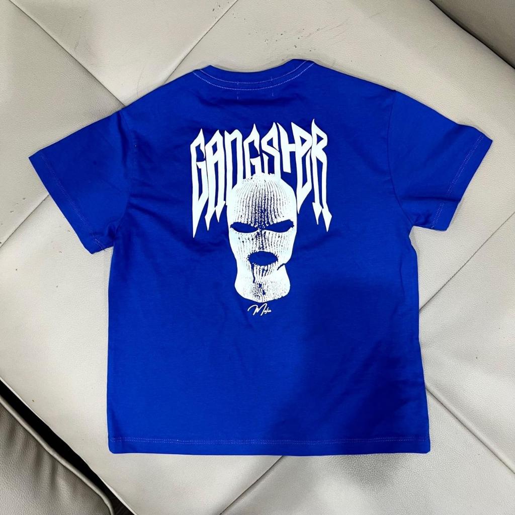 Áo Gangster in nổi 2 mặt cho bé