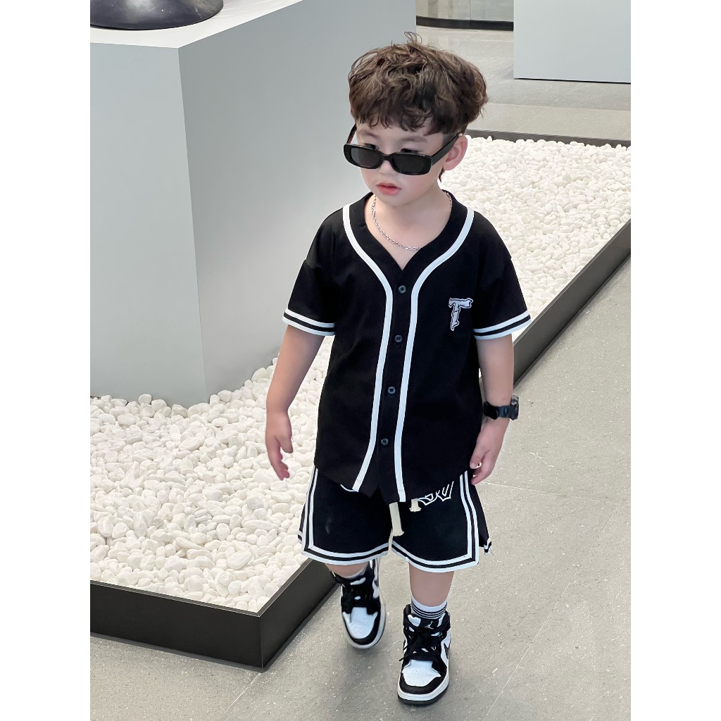 Áo Bóng Chày Streetwear cho bé