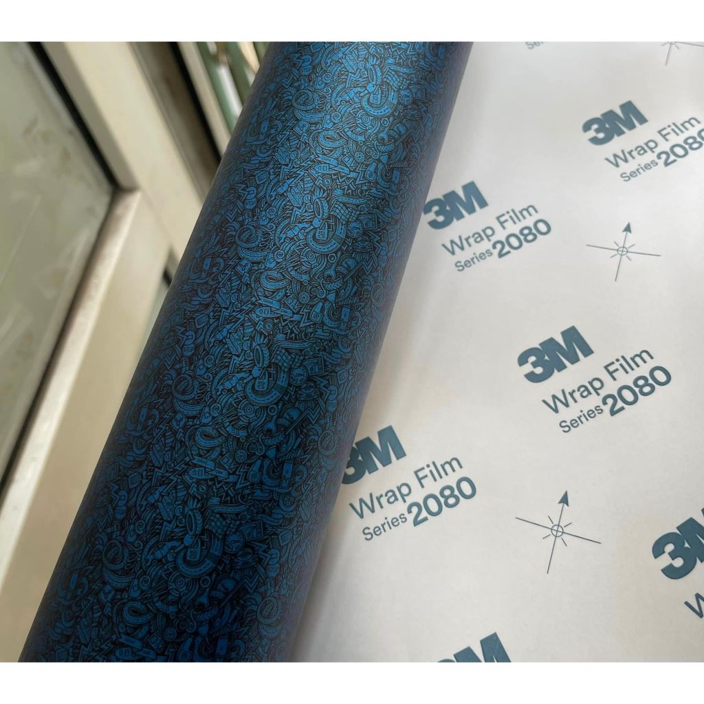 Decal 3M 2080, Film 3M 2080 Mamba, Electric, Nordic, Honey, Matrix Full Màu Khổ A3