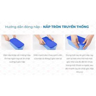 Bộ hộp trữ mát Tupperware Modern Fridge (8 hộp)