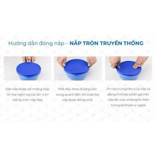 Bộ hộp trữ mát Tupperware Modern Fridge (8 hộp)