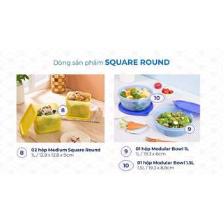 Bộ hộp trữ mát Tupperware Modern Fridge (8 hộp)