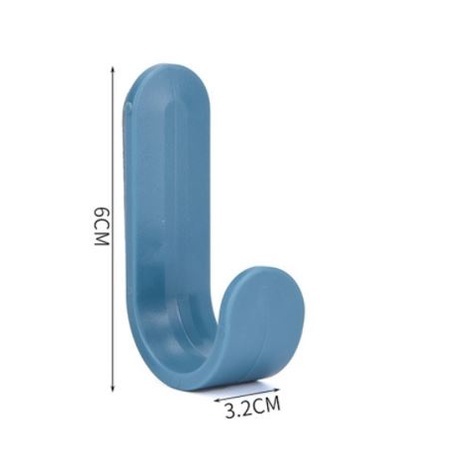 Móc Treo Đồ Dán Tường Hình Chữ J Tiện Lợi