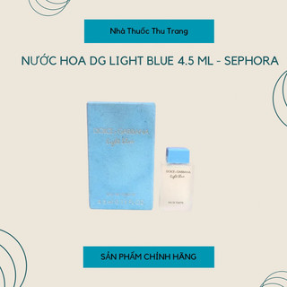 Đủ bill sephora- nước hoa dolce & gabbana light blue 4.5ml