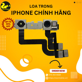 Camera trước thay thế cho iphone xr zin - bảo hành 3 tháng
