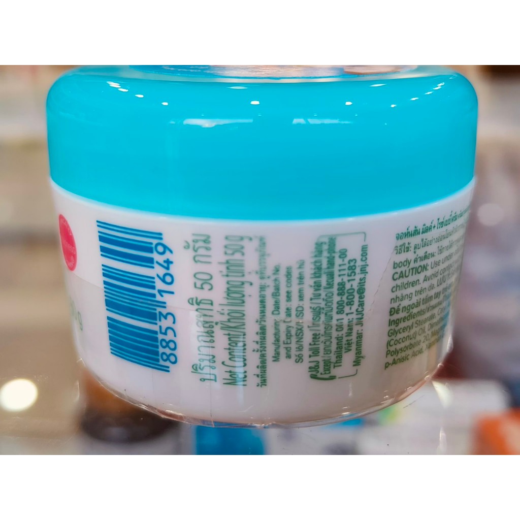 [Chính Hãng] Kem Nẻ Dưỡng Ẩm Johnson's Baby Cream mềm mịn cho mẹ và bé Hộp 50g