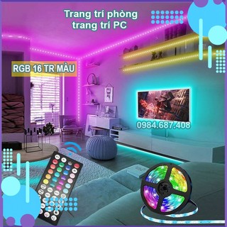 Bộ led tiktok nháy theo nhạc led rgb 5050 điều khiển qua app điện thoại