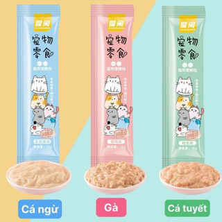 Súp thưởng cho mèo SHIZUKA, soup thưởng cho mèo thanh 15g