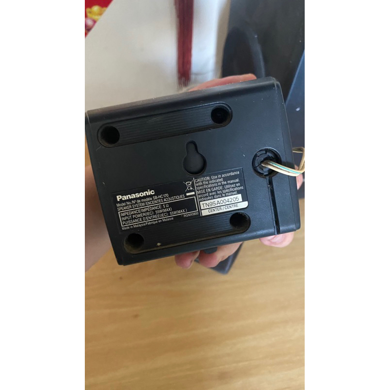 Thanh lý bộ 5 loa tay + 1 loa sub CS 330w cho dàn 5.1 hiệu panasonic thanh lý cũ