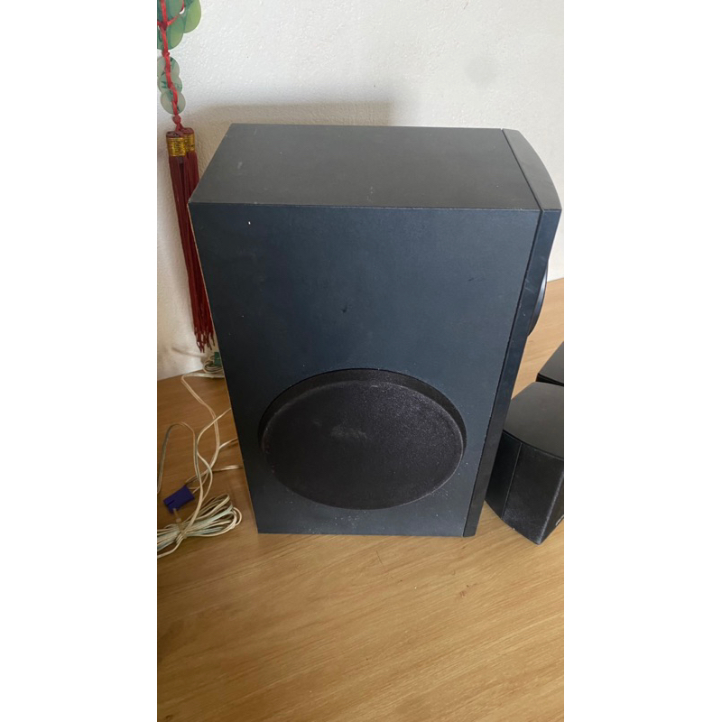 Thanh lý bộ 5 loa tay + 1 loa sub CS 330w cho dàn 5.1 hiệu panasonic thanh lý cũ