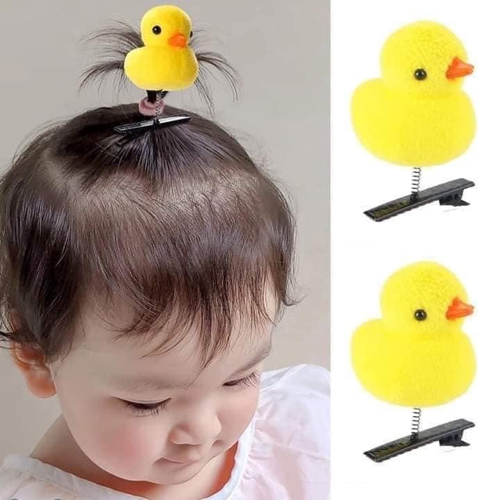 Kẹp tóc vịt vàng đáng yêu siêu hot
