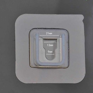 Miếng Dán Kệ Nhựa Vuông Thay Thế Kệ Dán Tường Nhà Tắm, Nhà Bếp, Khay Xà Bông Hình Chữ U Đa Năng