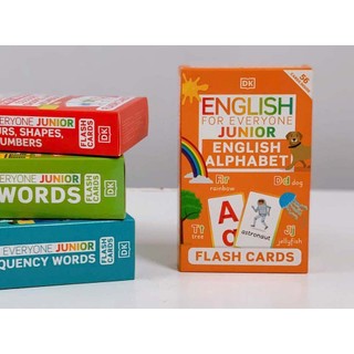 Flash card học Tiếng Anh cho bé English for Everyone Junior English Alphabet Flash Cards