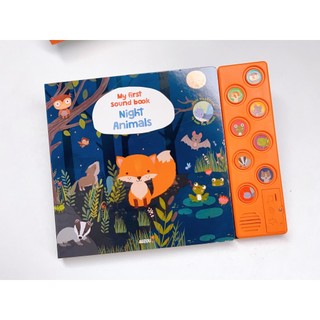 My First Sound Book: Night Animals Đồ chơi âm thanh cho bé