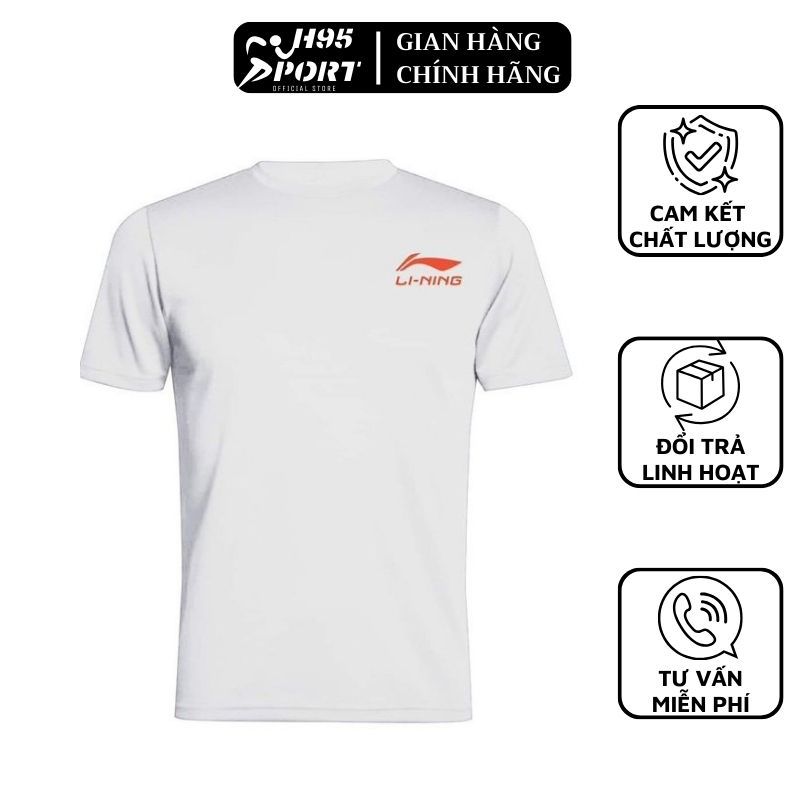 Áo cầu lông Lining 3 màu nam nữ mặc đẹp, hàng loại 1 sử dụng trong tập luyện, thi đấu, dễ phối - H95 Sport Official