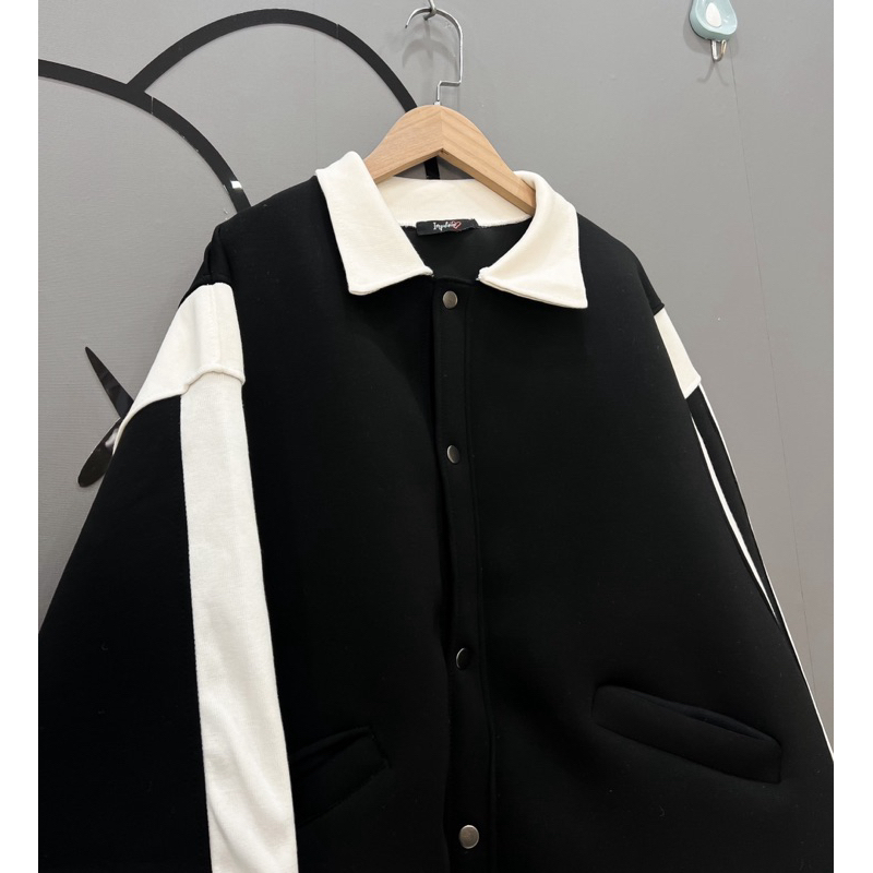 Áo khoác nỉ phối basic QL1