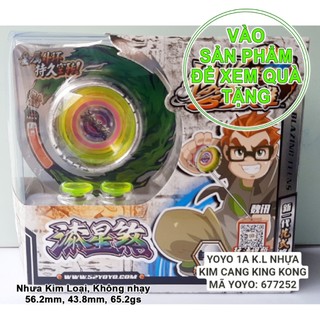 (Có hỏa tốc TPHCM) Yoyo không nhạy dây, Yoyo 677252 1A nhựa kim loại Kim Cang King Kong