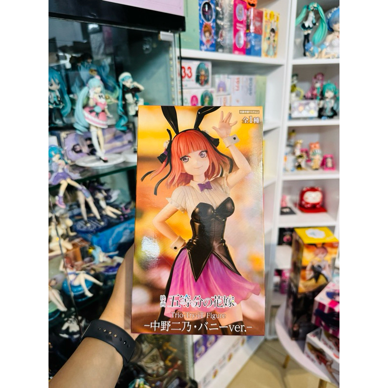 Mô Hình Nakano Nino, Eiga Gotoubun 5 Nàng Dâu, Bunny ver. - Trio-Try-iT -  Figure Chính Hãng Nhật