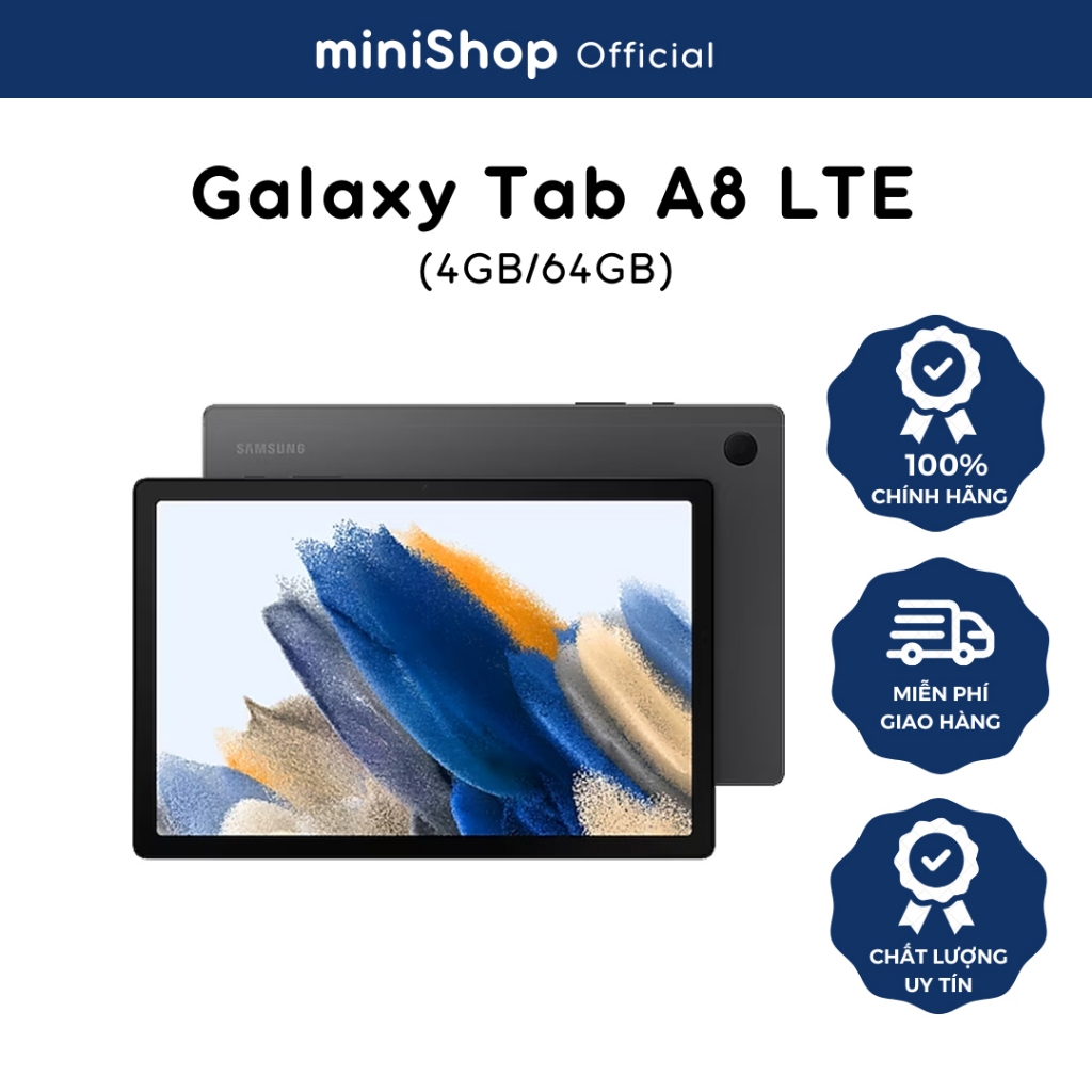 Máy tính bảng Samsung Galaxy Tab A8 2022  - Hàng Chính Hãng