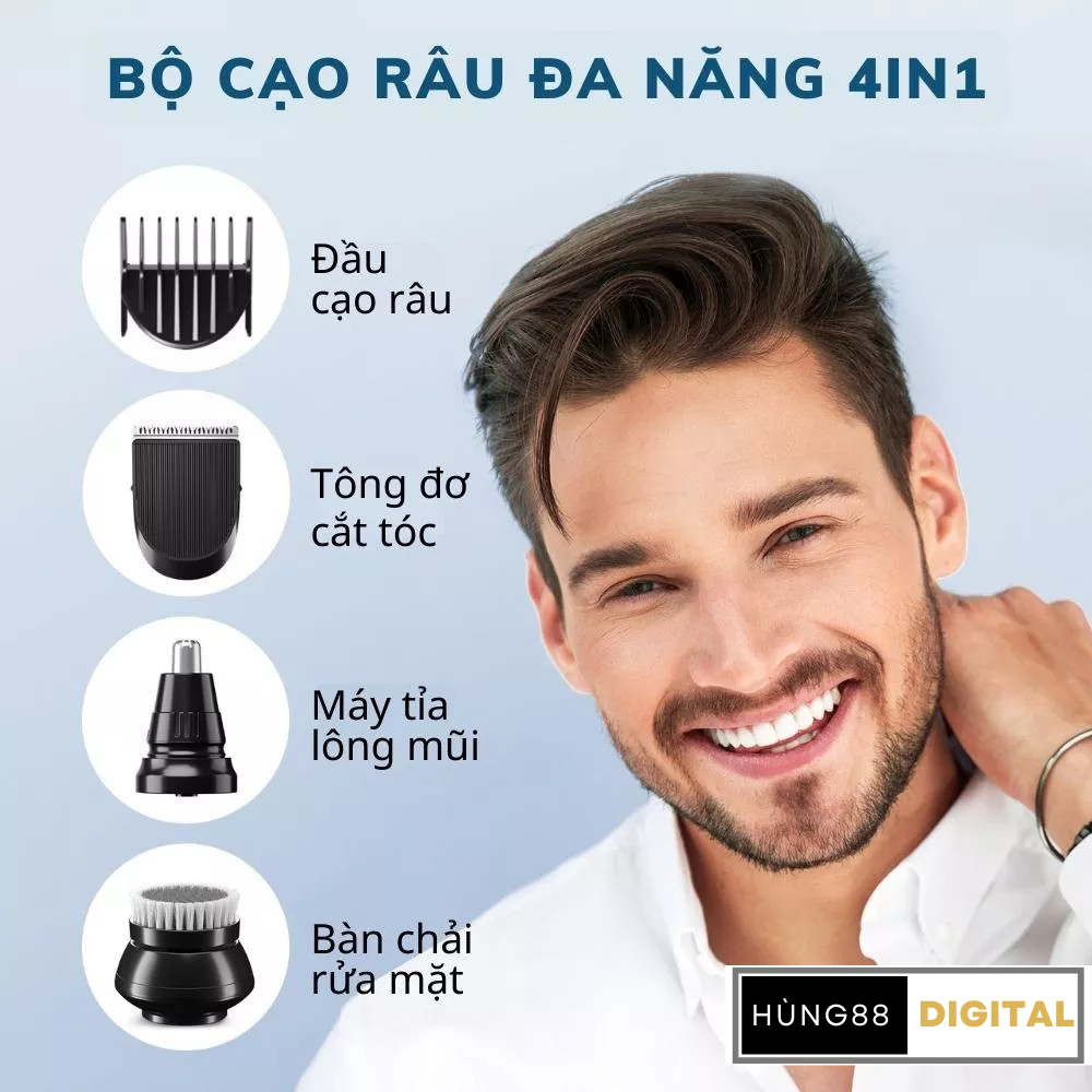 Máy cạo râu nam LIMURAL thương hiệu Đức BH 5 năm