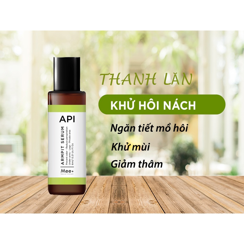 Lăn khử mùi hôi nách API giảm thâm vùng nách, giảm mồ hôi nách hiệu quả 10ml -Micosmetics