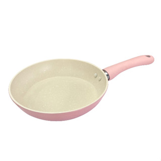 Chảo chống dính cao cấp 16cm/18cm, đáy từ vân đá hoa cương, dùng mọi loại bếp