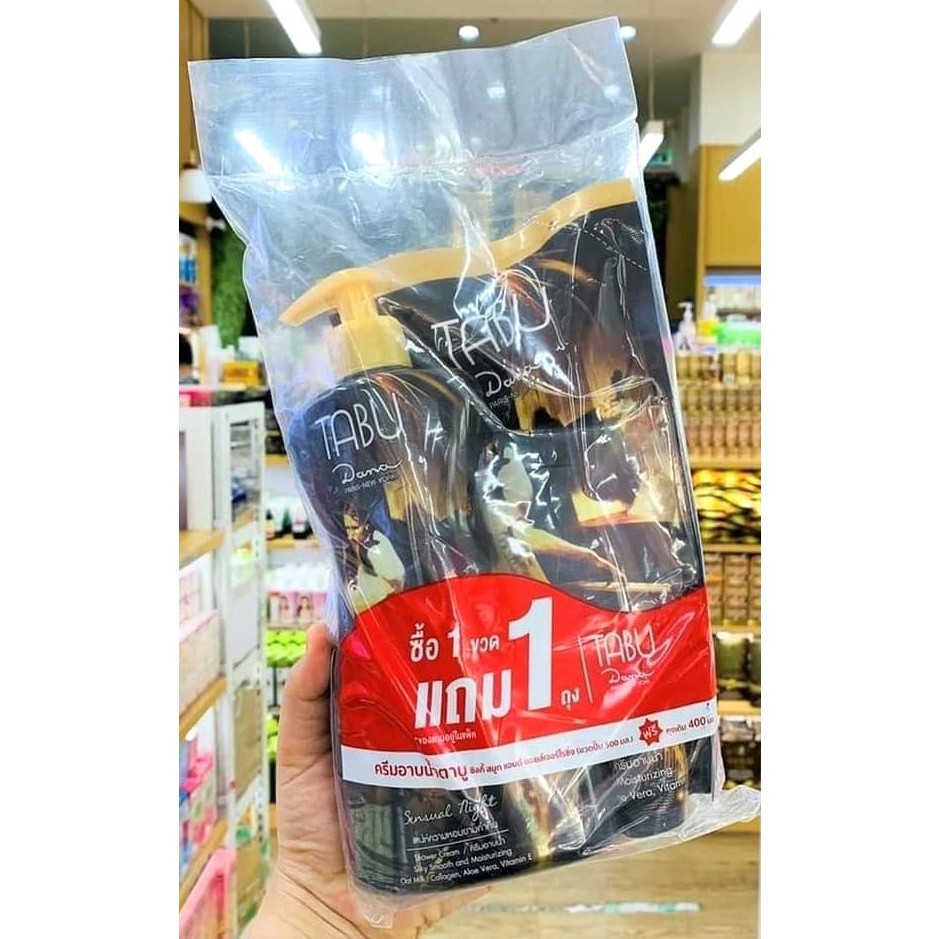 Combo Sữa Tắm Hương Nước Hoa TABU Thái Lan
