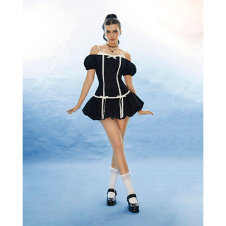 Lee Hi dress ~ đầm màu đen dễ thương,  cá tính