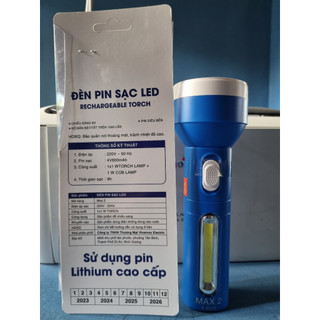 Đèn pin sạc cầm tay max 2