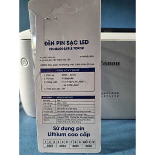 ĐÈN PIN SẠC CẦM TAY MAX 2