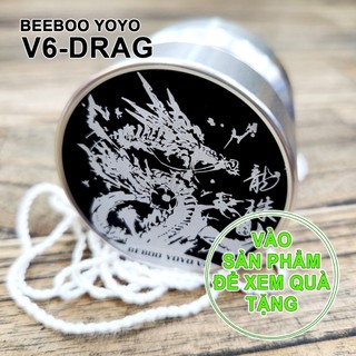 Yoyo không nhạy dây, v6-drag yoyo 1a beeboo hắc long kim loại