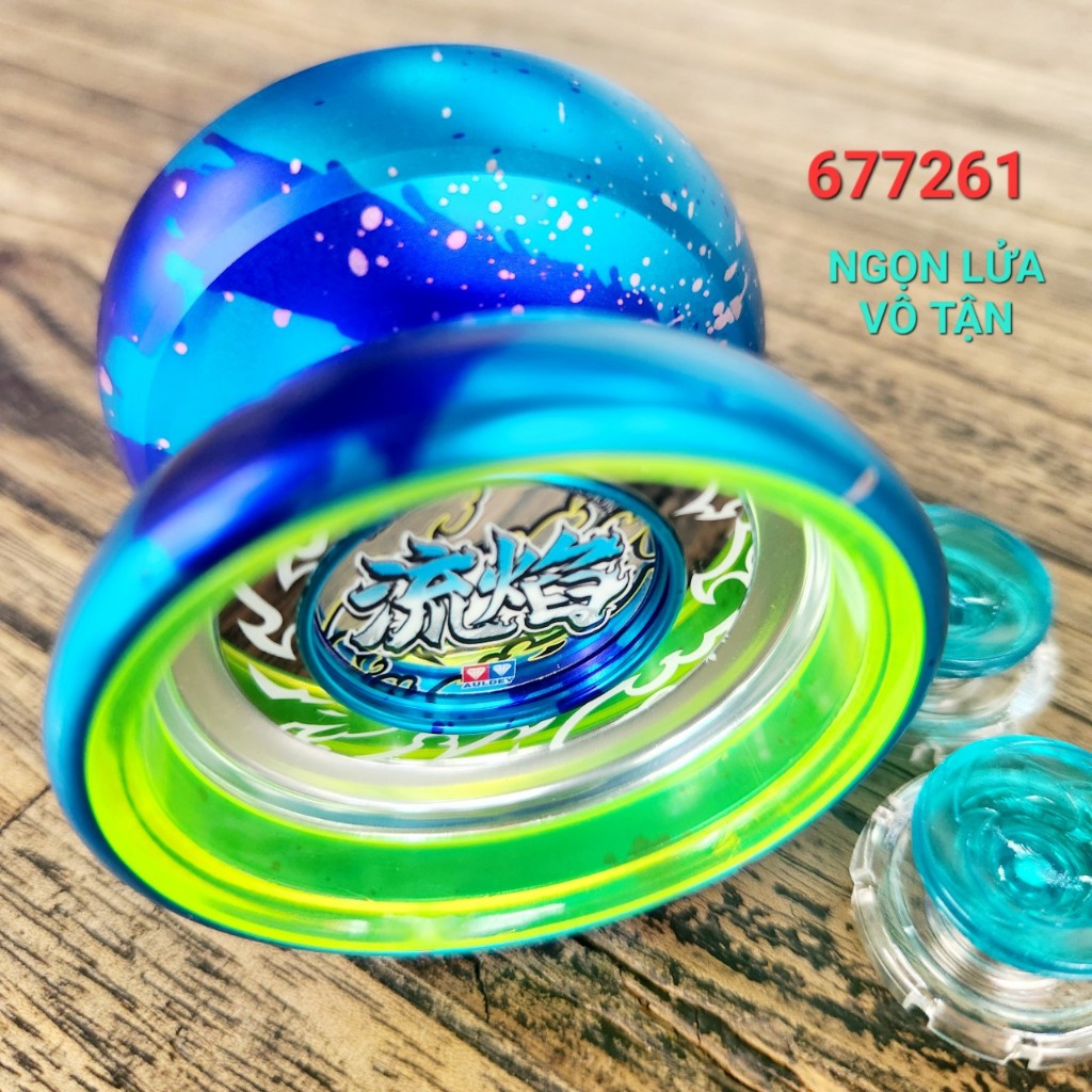 CLIP TEST ĐÓNG HÀNG Yoyo 1A Auldey Full Kim Loại không nhạy Chính Hãng Ngọn Lửa Vô Tận