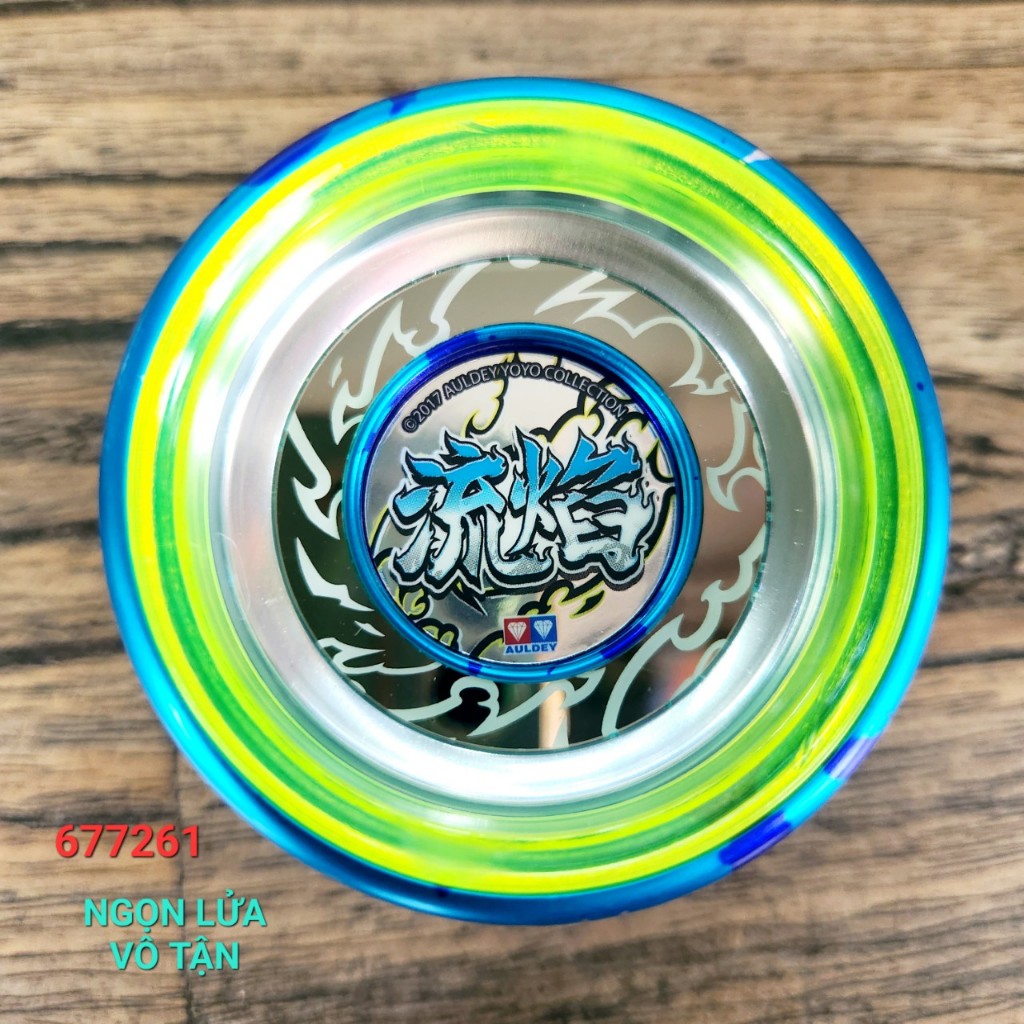 CLIP TEST ĐÓNG HÀNG Yoyo 1A Auldey Full Kim Loại không nhạy Chính Hãng Ngọn Lửa Vô Tận